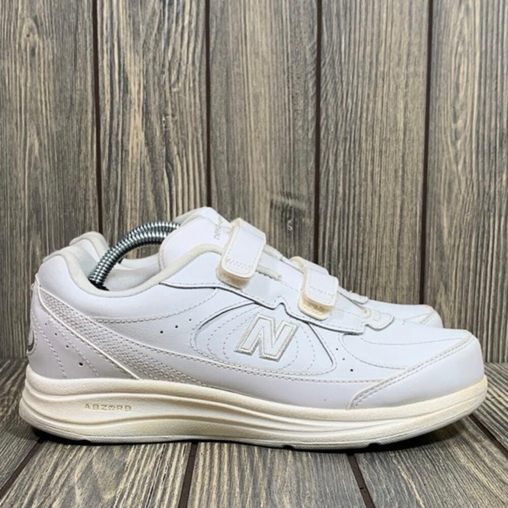 New‎ Balance 577 Women SL2 Walking Shoes Sneakers Grandma Mom Sz 6.5 EE White